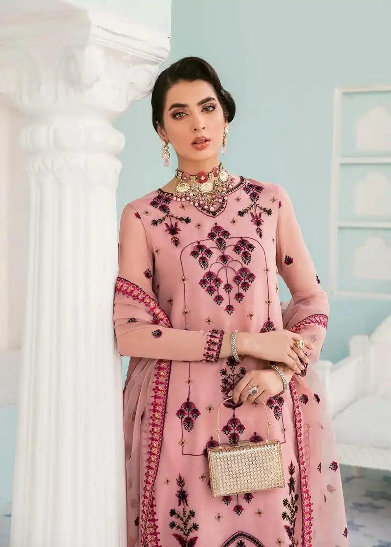 Akbar Aslam | Elinor Formals 2022 | Fluer - Aqsa Fabrics