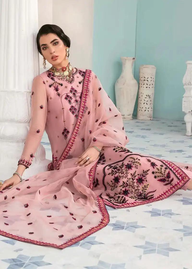 Akbar Aslam | Elinor Formals 2022 | Fluer - Aqsa Fabrics