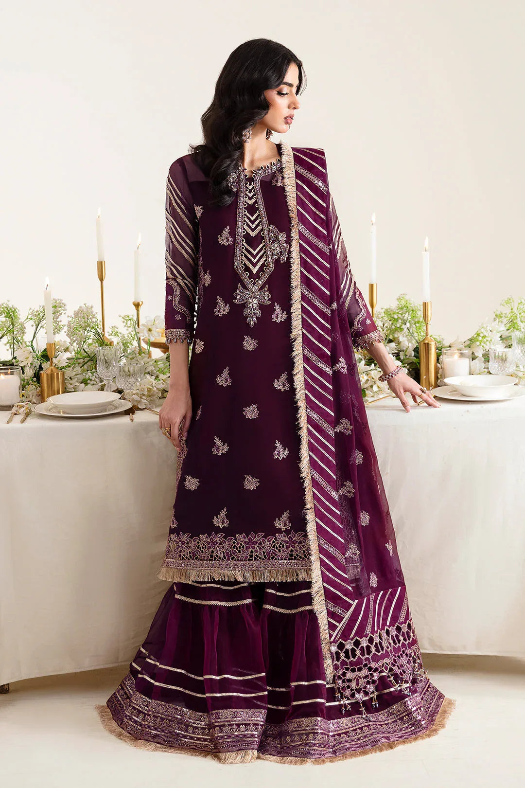 Alizeh | Reena Wedding Edits | AF-HM-4019-LAUREL - Aqsa Fabrics