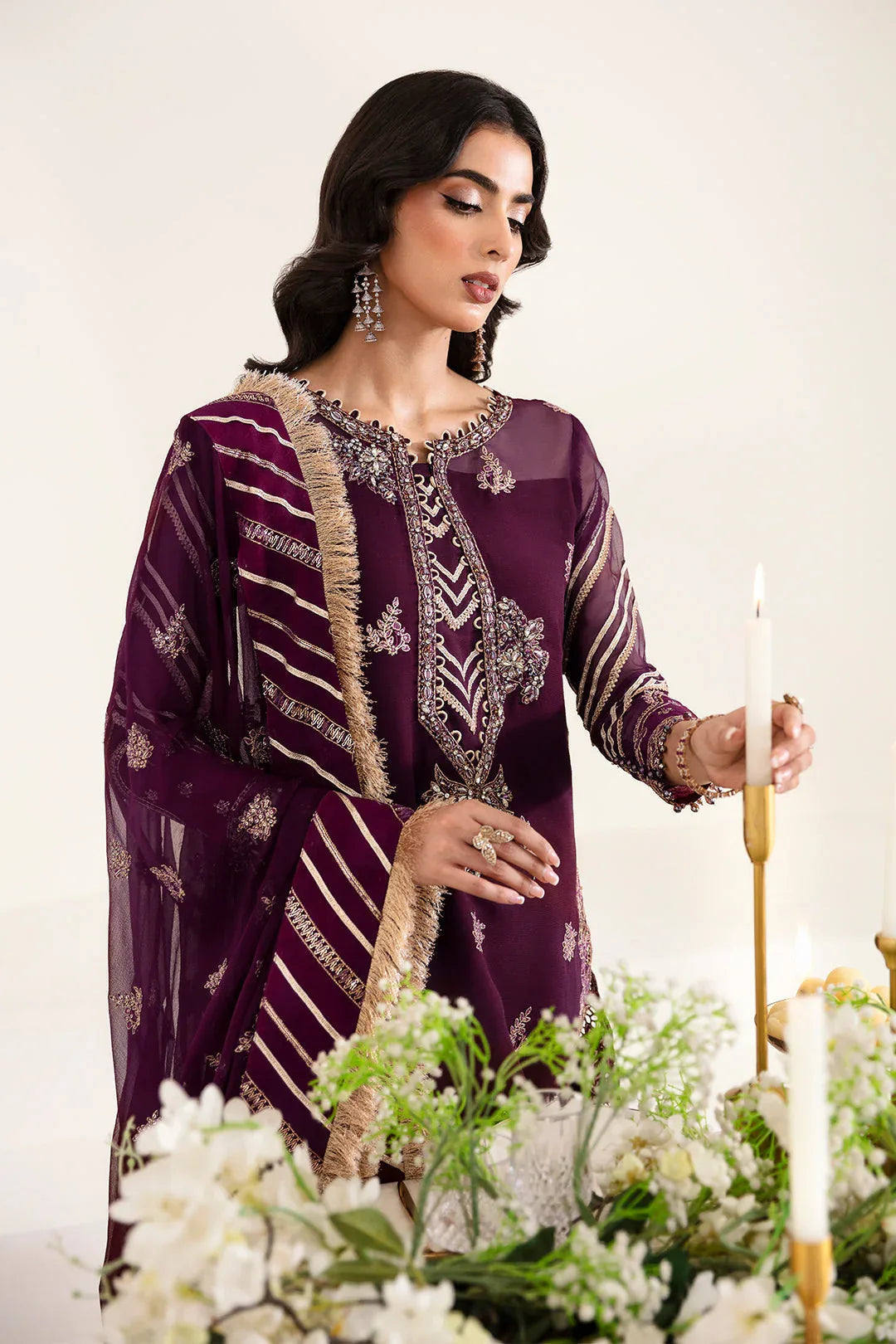 Alizeh | Reena Wedding Edits | AF-HM-4019-LAUREL - Aqsa Fabrics