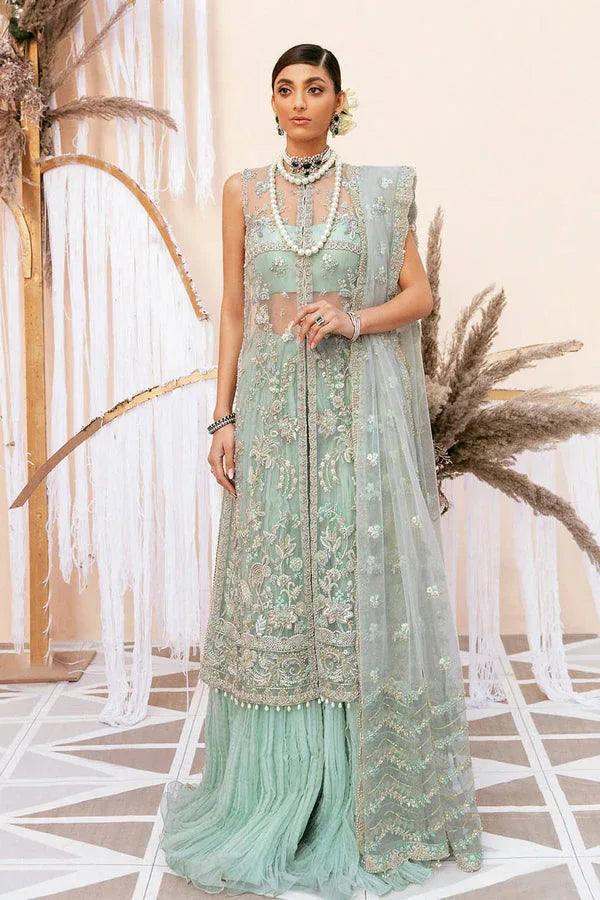 Soraya | Amelia Luxury Formals | Jadeite - Aqsa Fabrics