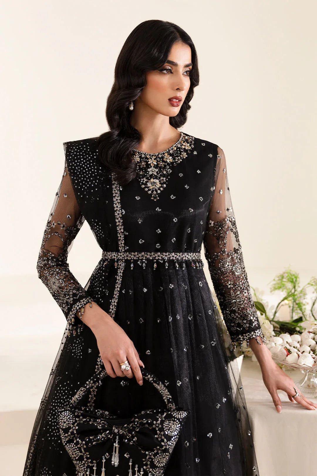 Alizeh | Reena Wedding Edits | AF-HM-4017-LUCENT - Aqsa Fabrics