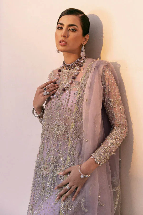 Soraya | Amelia Luxury Formals | Amethyst Dew - Aqsa Fabrics