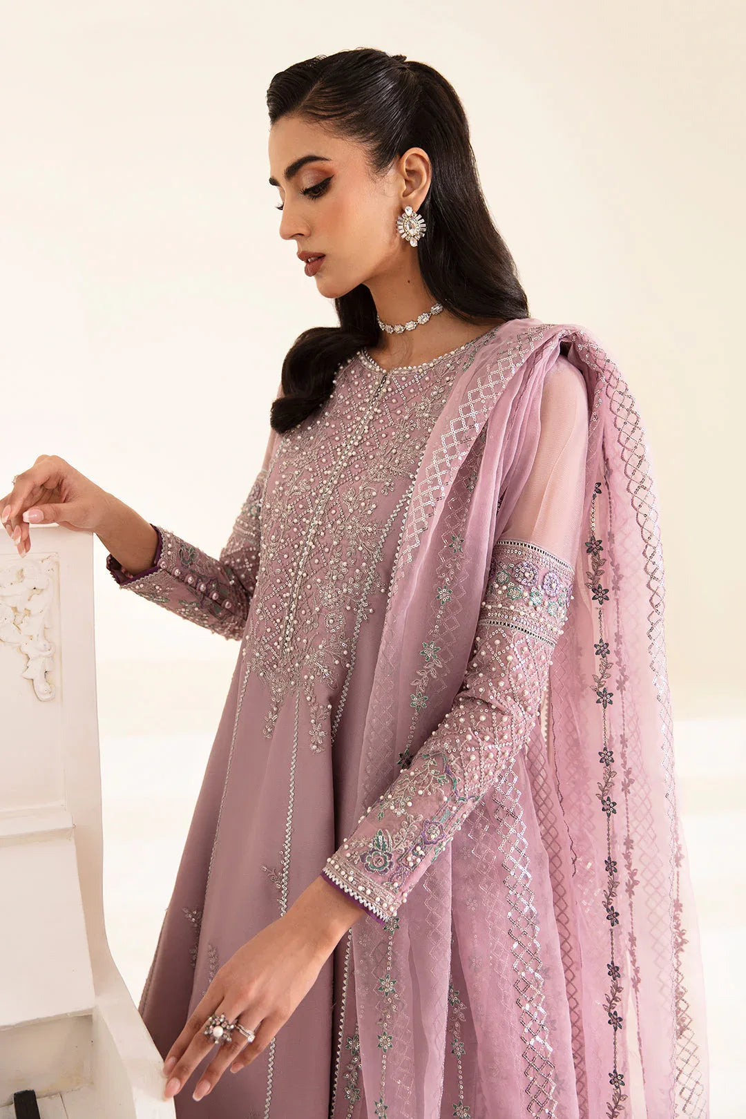 Alizeh | Reena Wedding Edits | AF-HM-4012-VIERA - Aqsa Fabrics