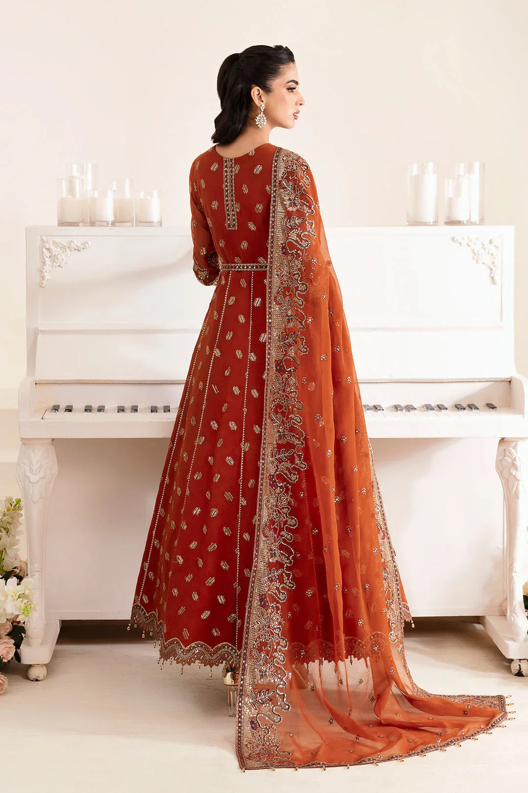 Alizeh | Reena Wedding Edits | AF-HM-4014-RUSTIC - Aqsa Fabrics