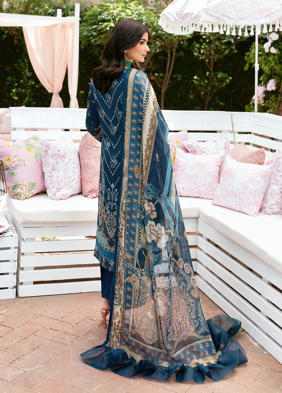 Gulaal | Summer Glow Lawn 24 | SYLVIYA (GL-L-24V3-01) - Aqsa Fabrics