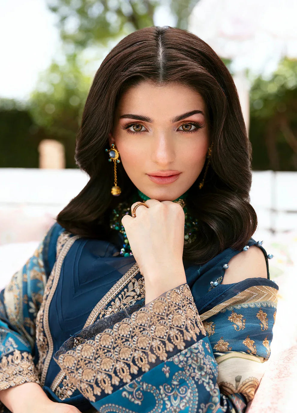 Gulaal | Summer Glow Lawn 24 | SYLVIYA (GL-L-24V3-01) - Aqsa Fabrics