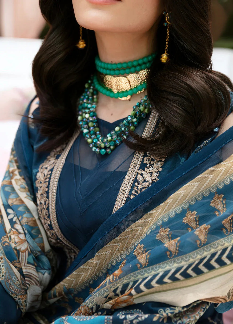 Gulaal | Summer Glow Lawn 24 | SYLVIYA (GL-L-24V3-01) - Aqsa Fabrics