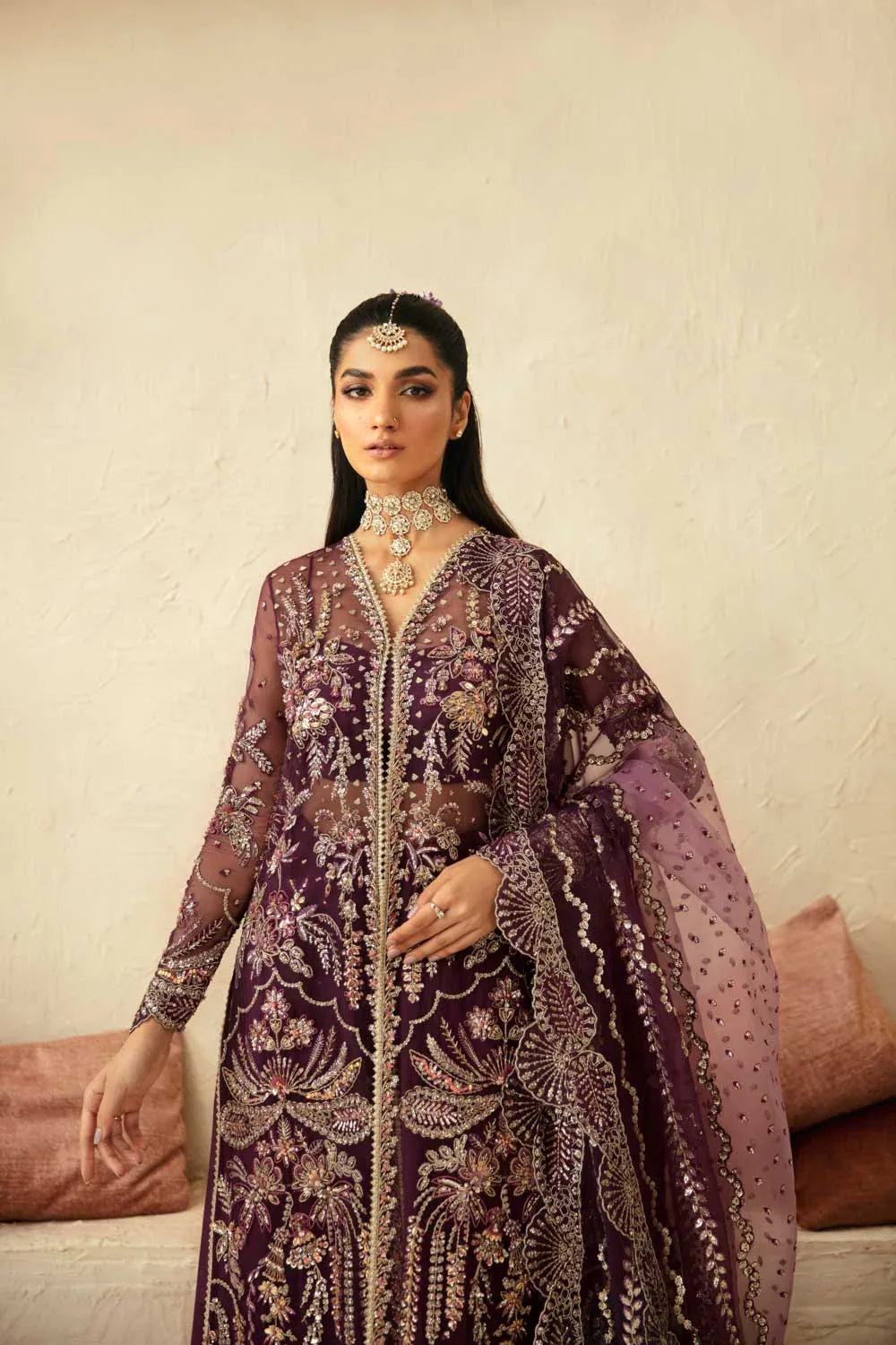 Akbar Aslam | Deewani Wedding Formals | Aureus - Aqsa Fabrics