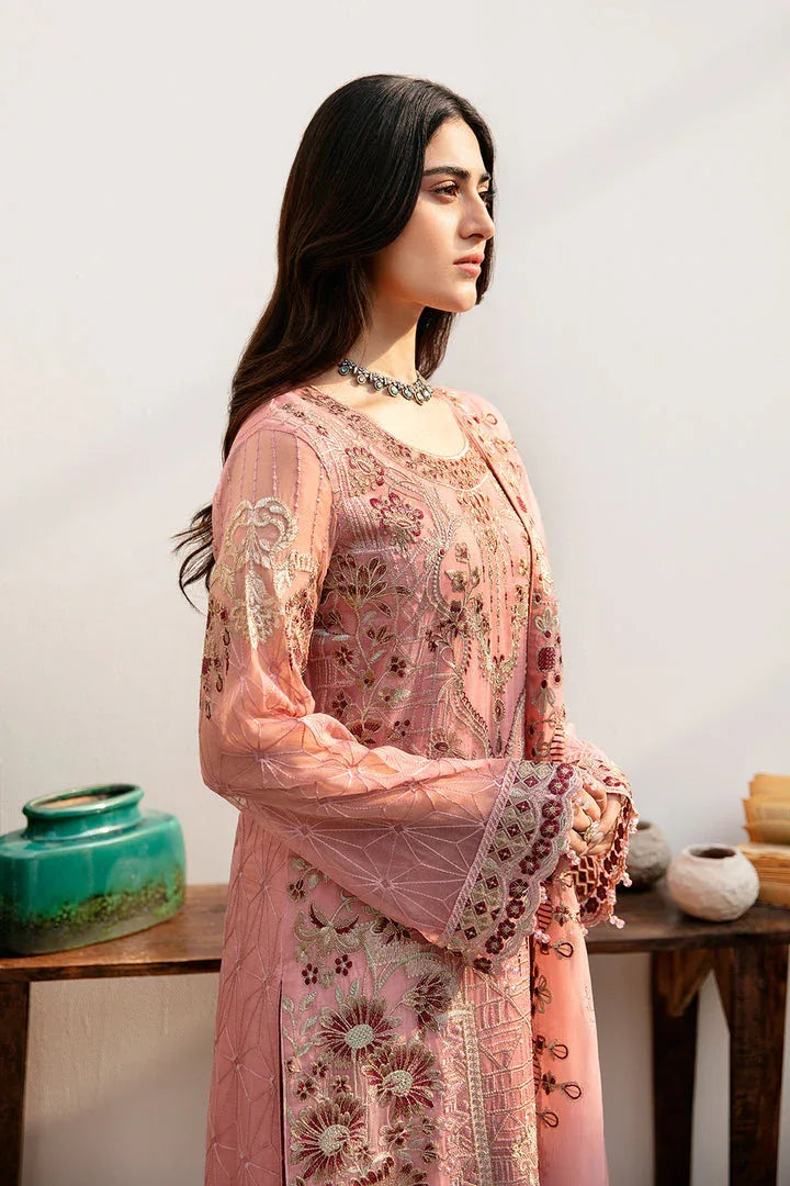 Ramsha | Chevron Chiffon Collection | A-805 - Aqsa Fabrics