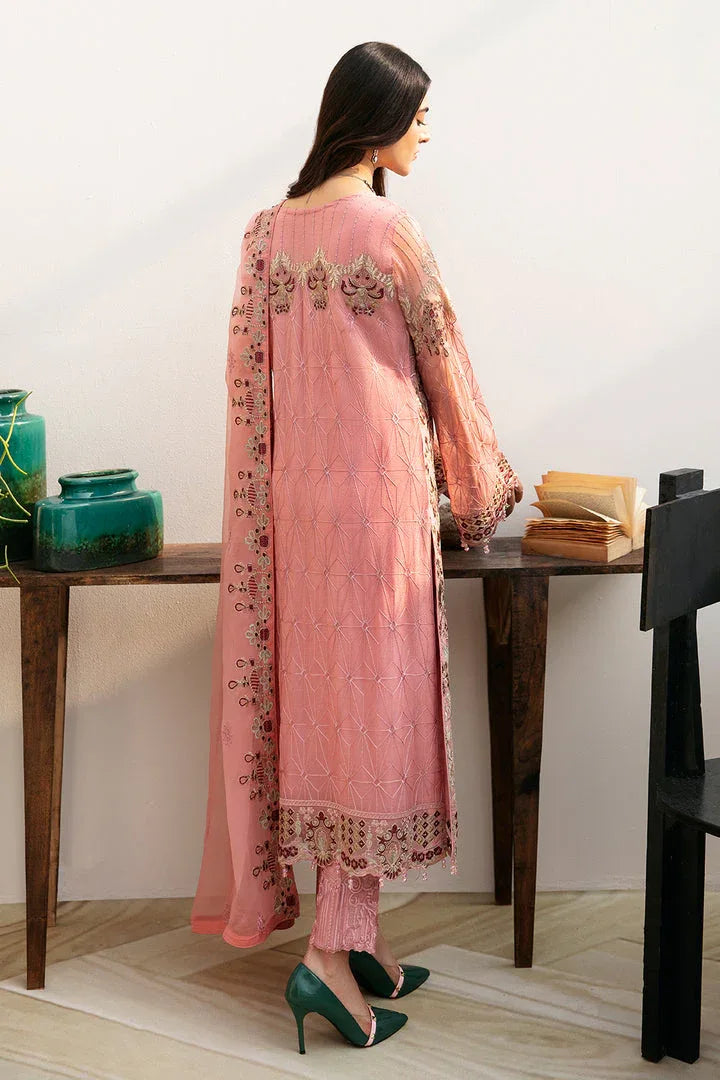 Ramsha | Chevron Chiffon Collection | A-805 - Aqsa Fabrics