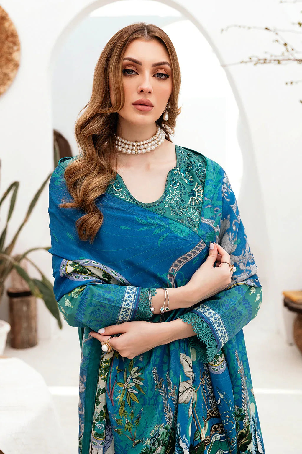 Ramsha | Ghazal Lawn 24 | G-206 - Aqsa Fabrics
