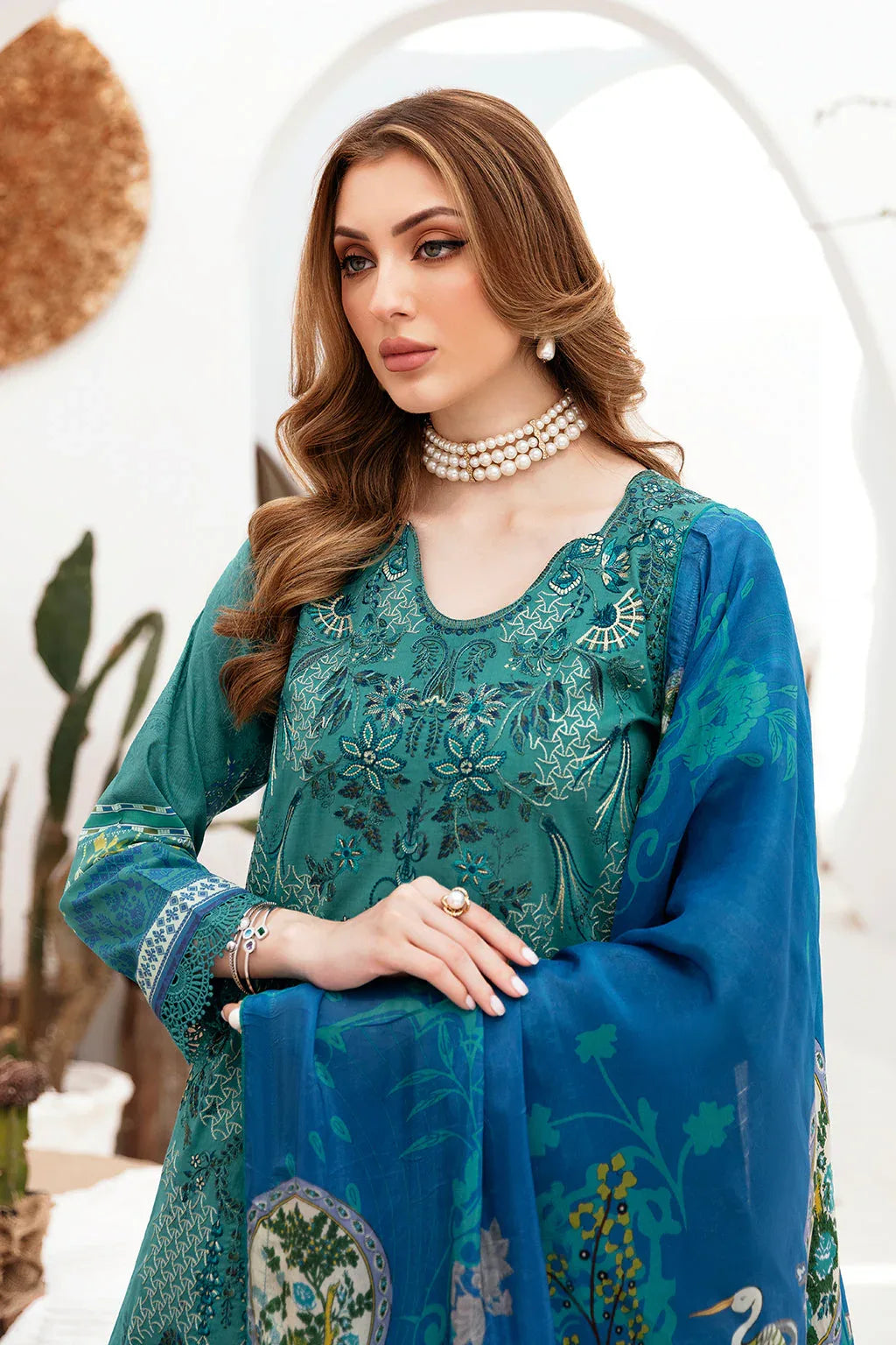 Ramsha | Ghazal Lawn 24 | G-206 - Aqsa Fabrics