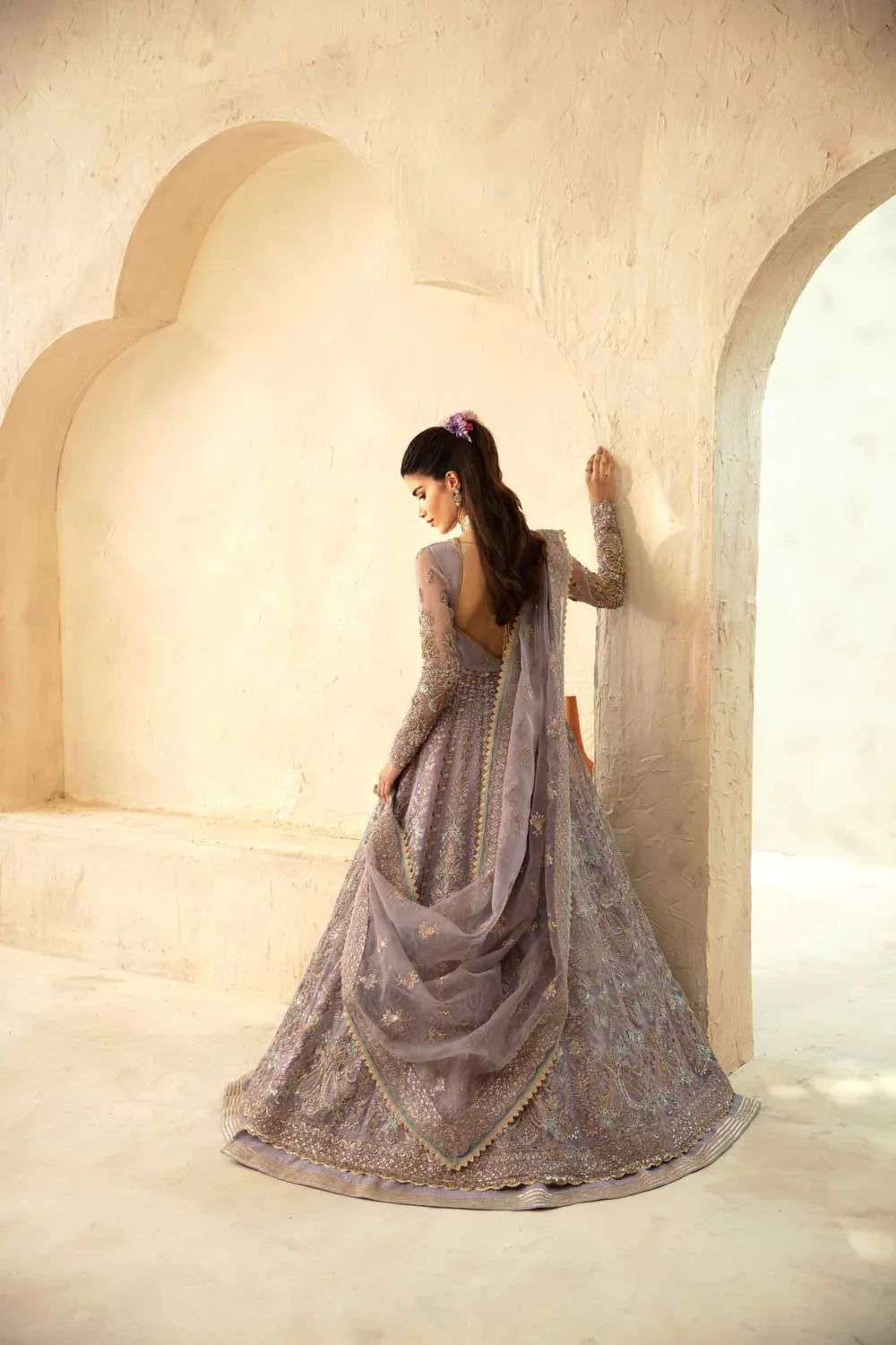 Akbar Aslam | Deewani Wedding Formals | Lilia - Aqsa Fabrics