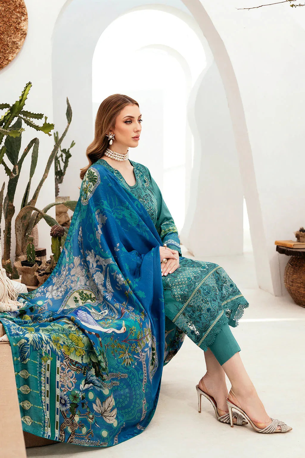 Ramsha | Ghazal Lawn 24 | G-206 - Aqsa Fabrics