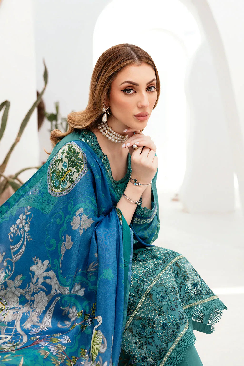 Ramsha | Ghazal Lawn 24 | G-206 - Aqsa Fabrics