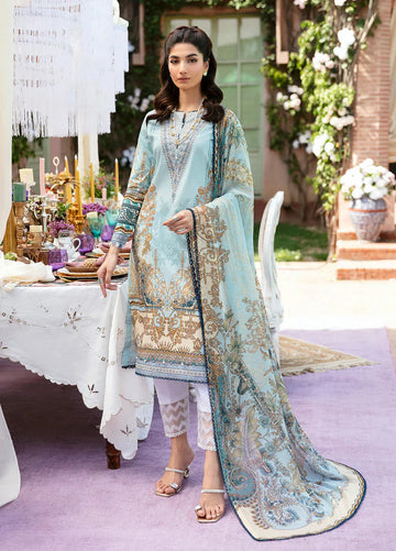 Gulaal | Summer Glow Lawn 24 | AMAYRAH (GL-L-24V3-02) - Aqsa Fabrics