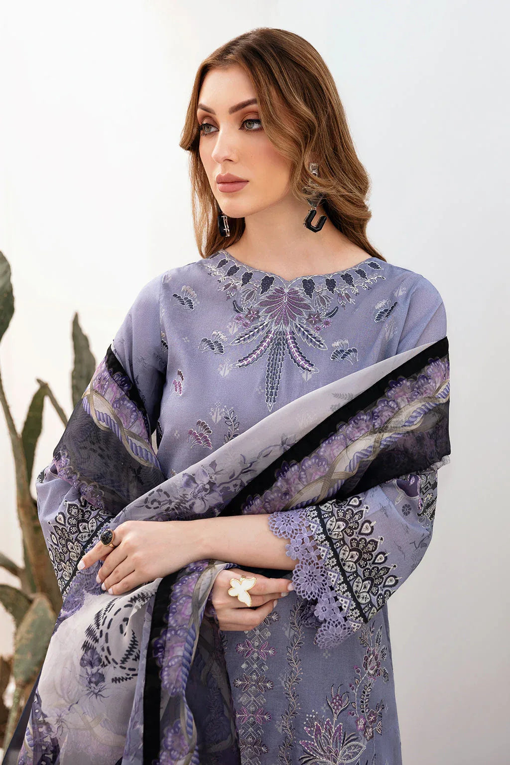 Ramsha | Ghazal Lawn 24 | G-202 - Aqsa Fabrics