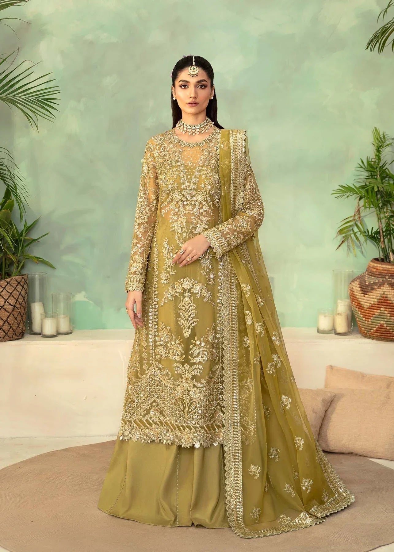 Akbar Aslam | Deewani Wedding Formals | Seraph - Aqsa Fabrics