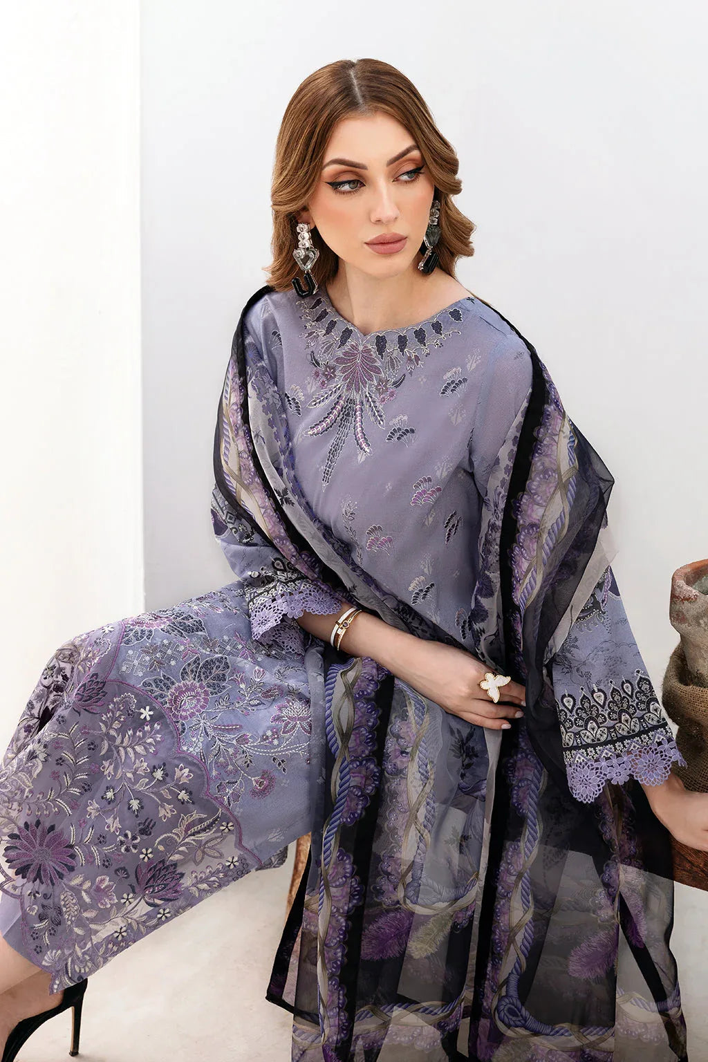Ramsha | Ghazal Lawn 24 | G-202 - Aqsa Fabrics