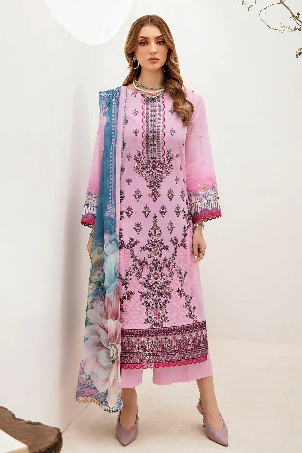 Ramsha | Ghazal Lawn 24 | G-212 - Aqsa Fabrics