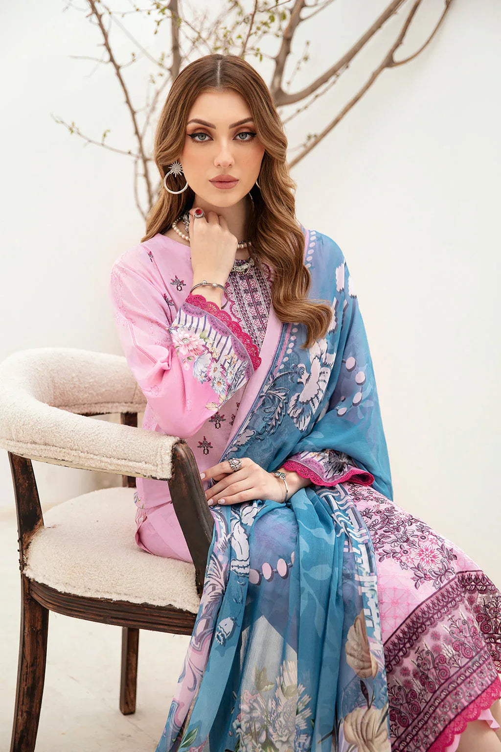 Ramsha | Ghazal Lawn 24 | G-212 - Aqsa Fabrics