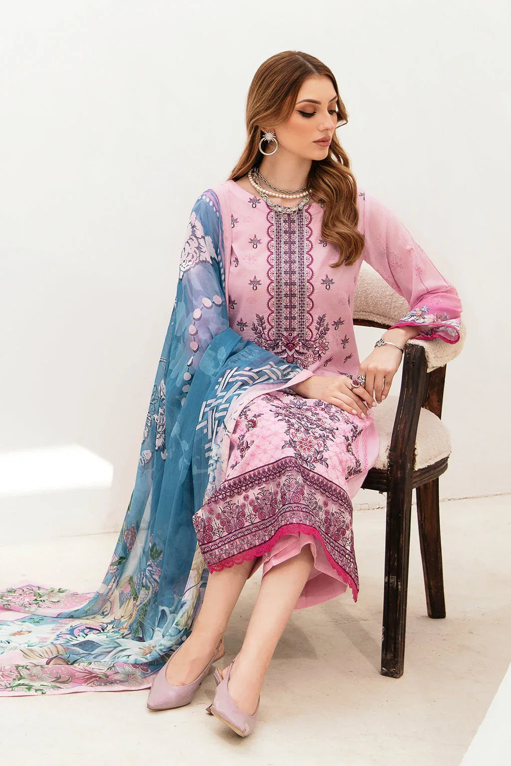 Ramsha | Ghazal Lawn 24 | G-212 - Aqsa Fabrics