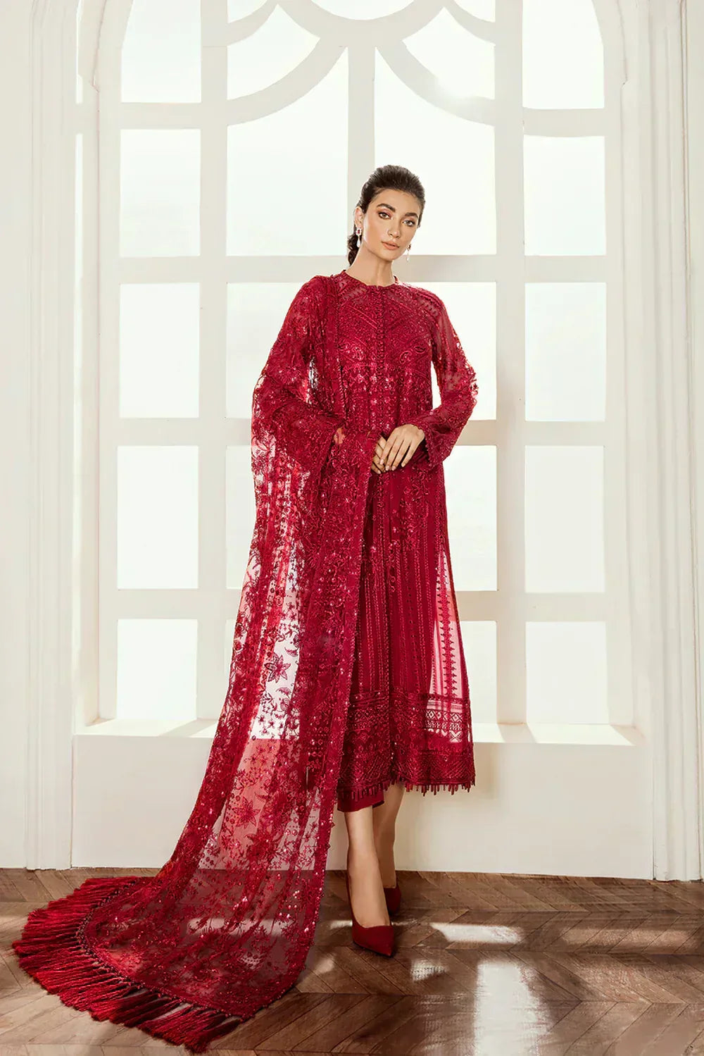 Baroque | Formals Collection | UF-37 - Aqsa Fabrics
