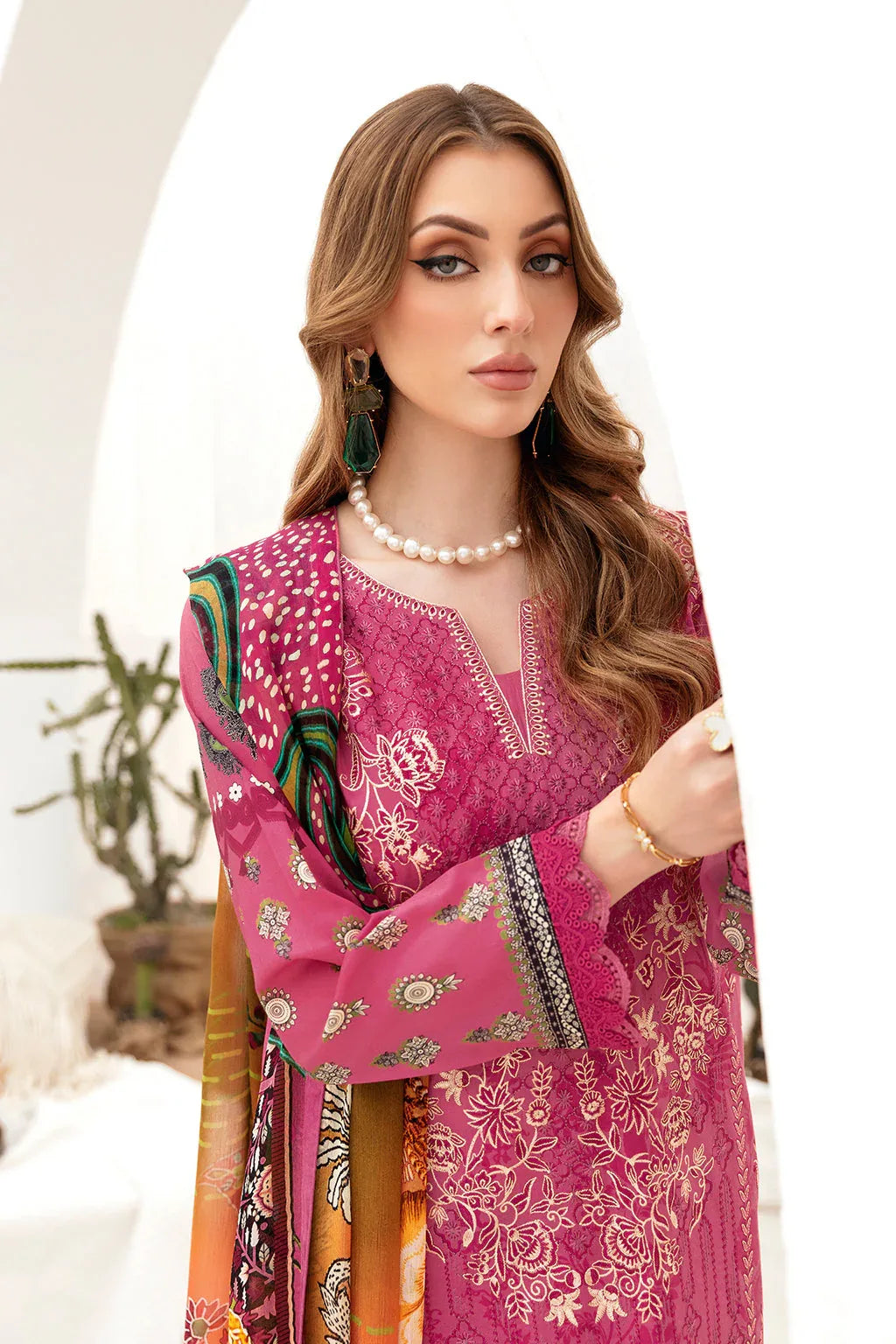 Ramsha | Ghazal Lawn 24 | G-208 - Aqsa Fabrics