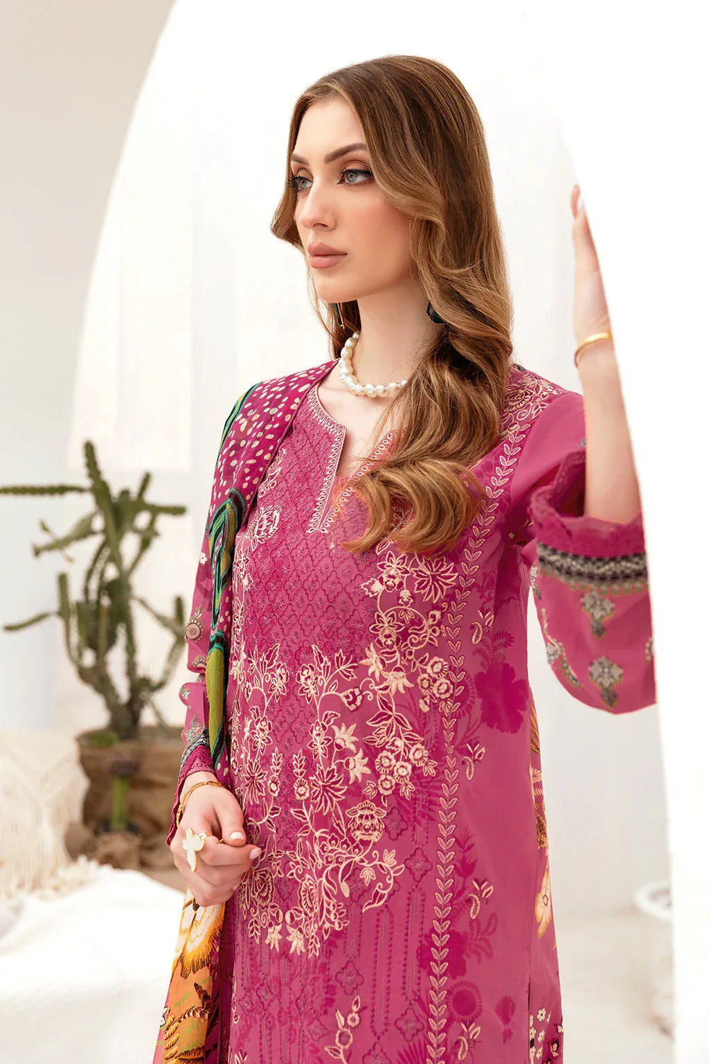 Ramsha | Ghazal Lawn 24 | G-208 - Aqsa Fabrics