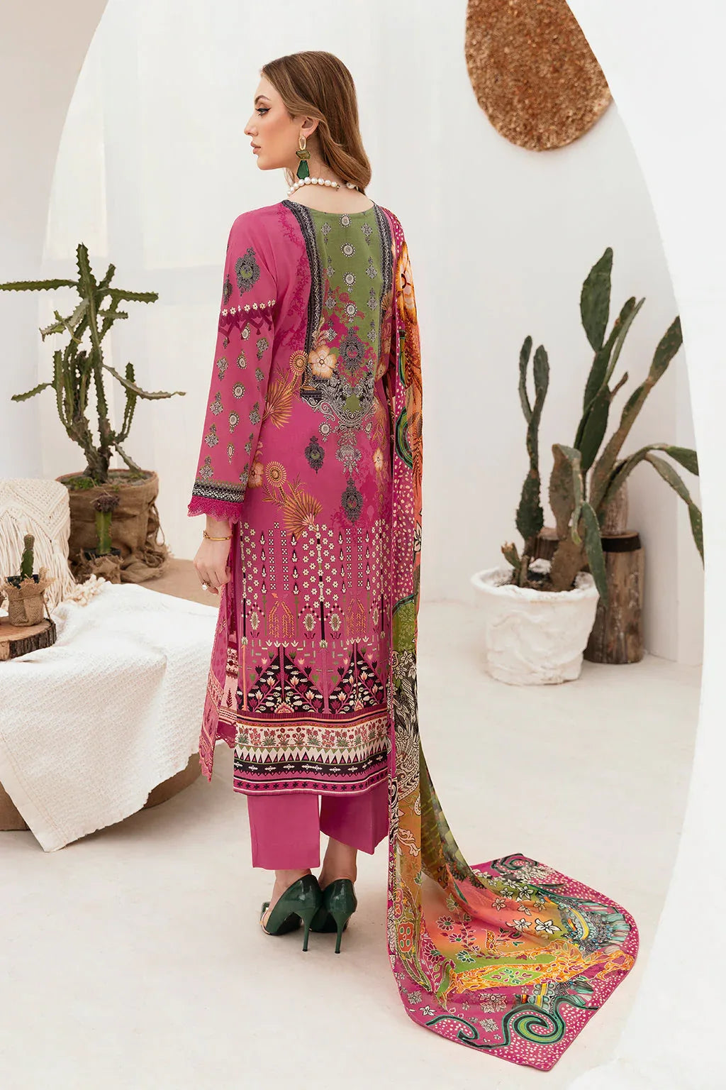 Ramsha | Ghazal Lawn 24 | G-208 - Aqsa Fabrics
