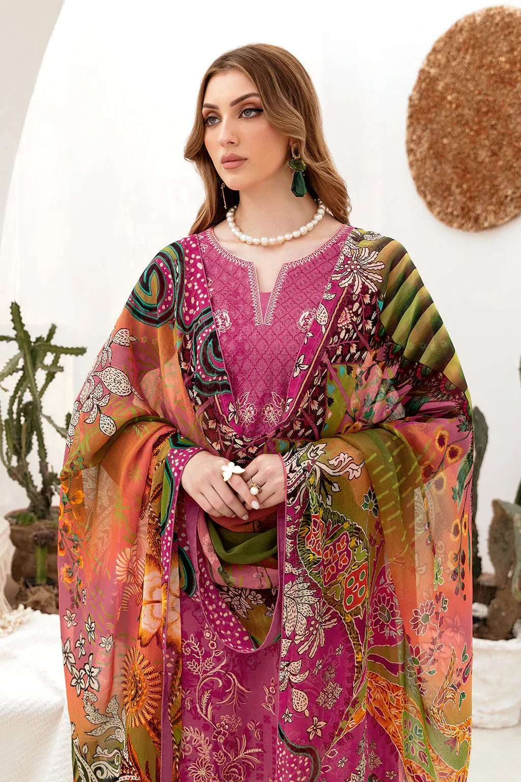 Ramsha | Ghazal Lawn 24 | G-208 - Aqsa Fabrics