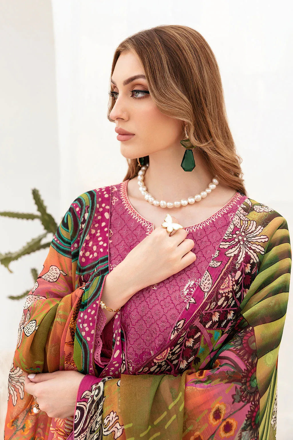 Ramsha | Ghazal Lawn 24 | G-208 - Aqsa Fabrics