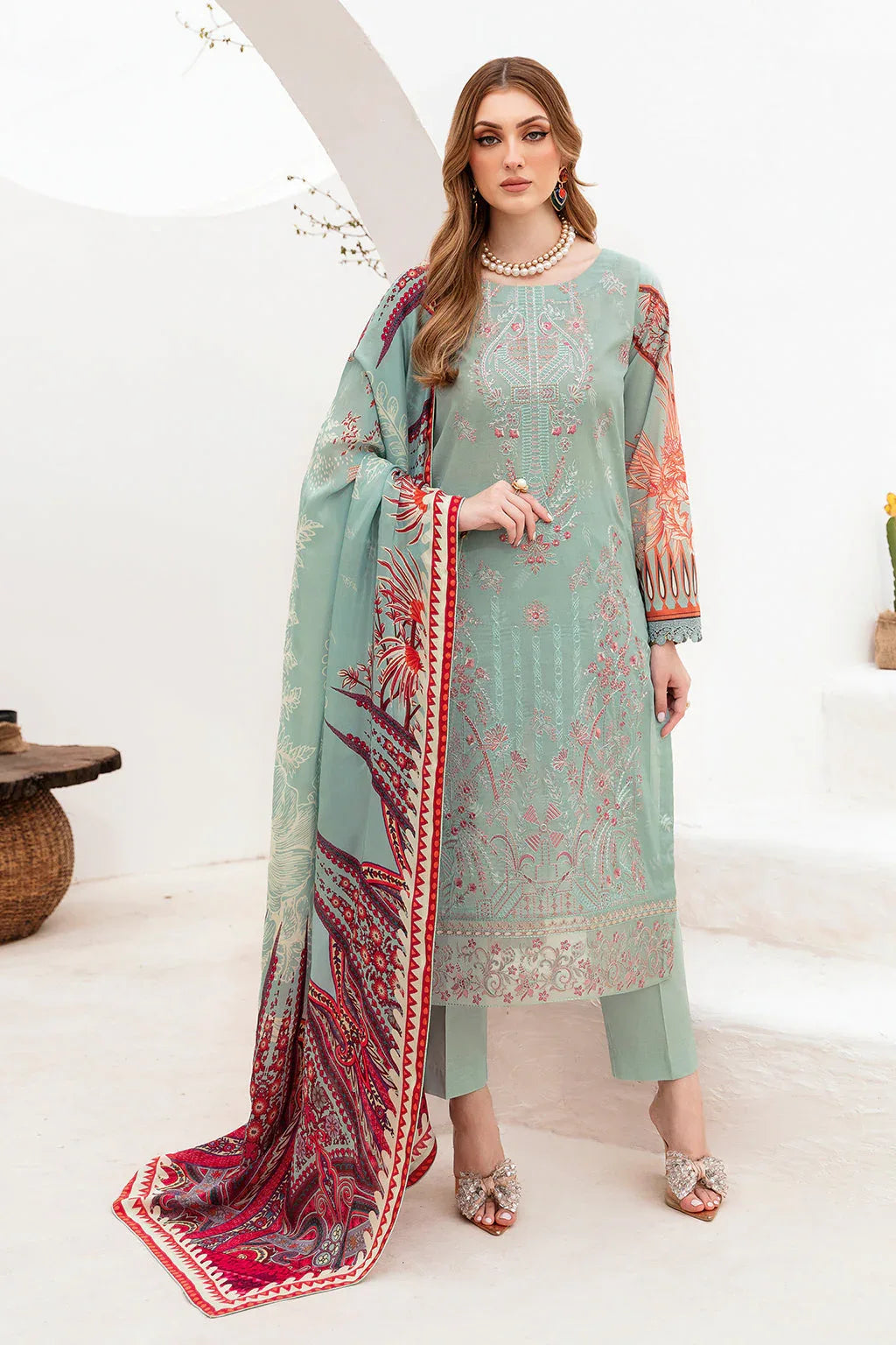 Ramsha | Ghazal Lawn 24 | G-209 - Aqsa Fabrics