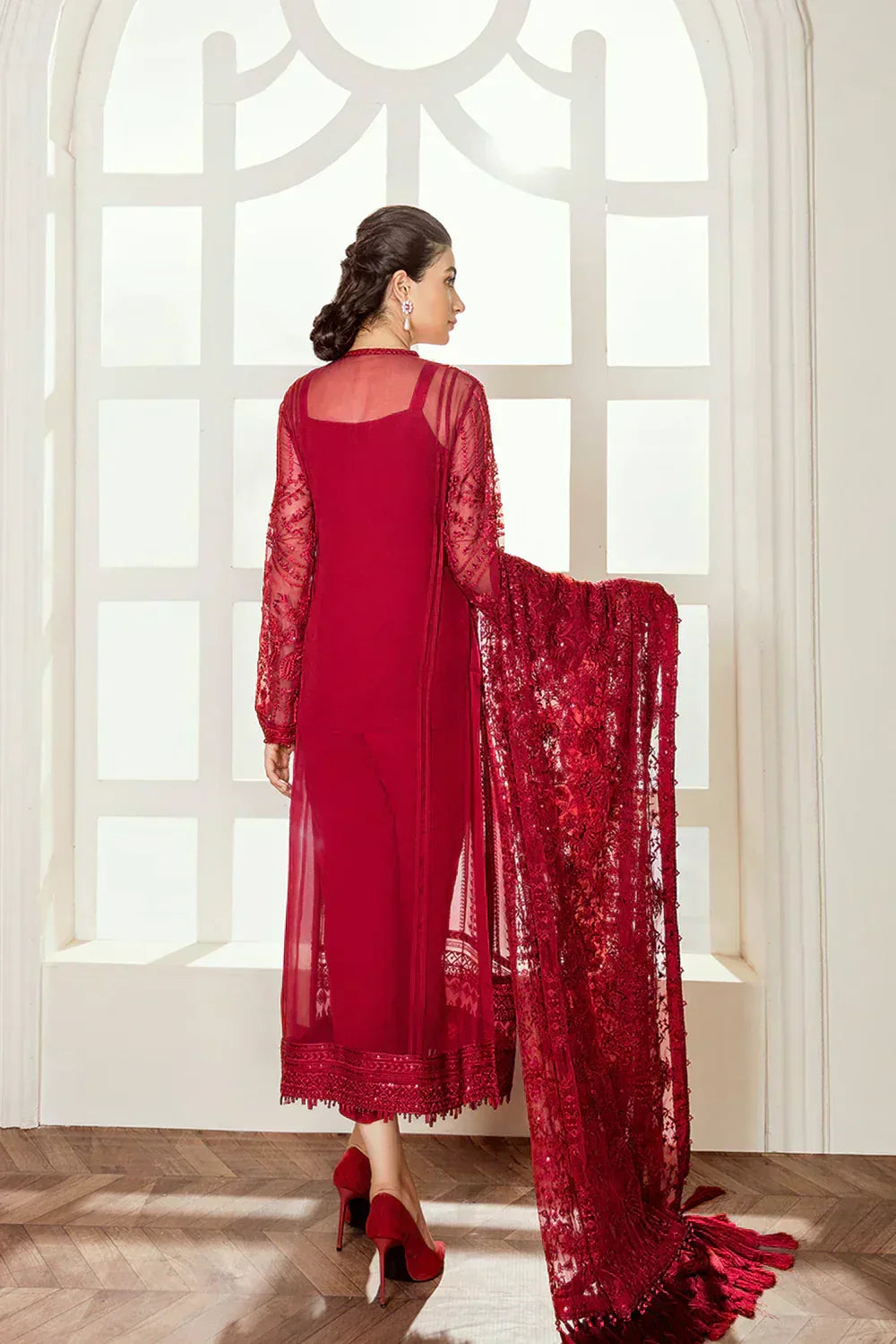 Baroque | Formals Collection | UF-37 - Aqsa Fabrics