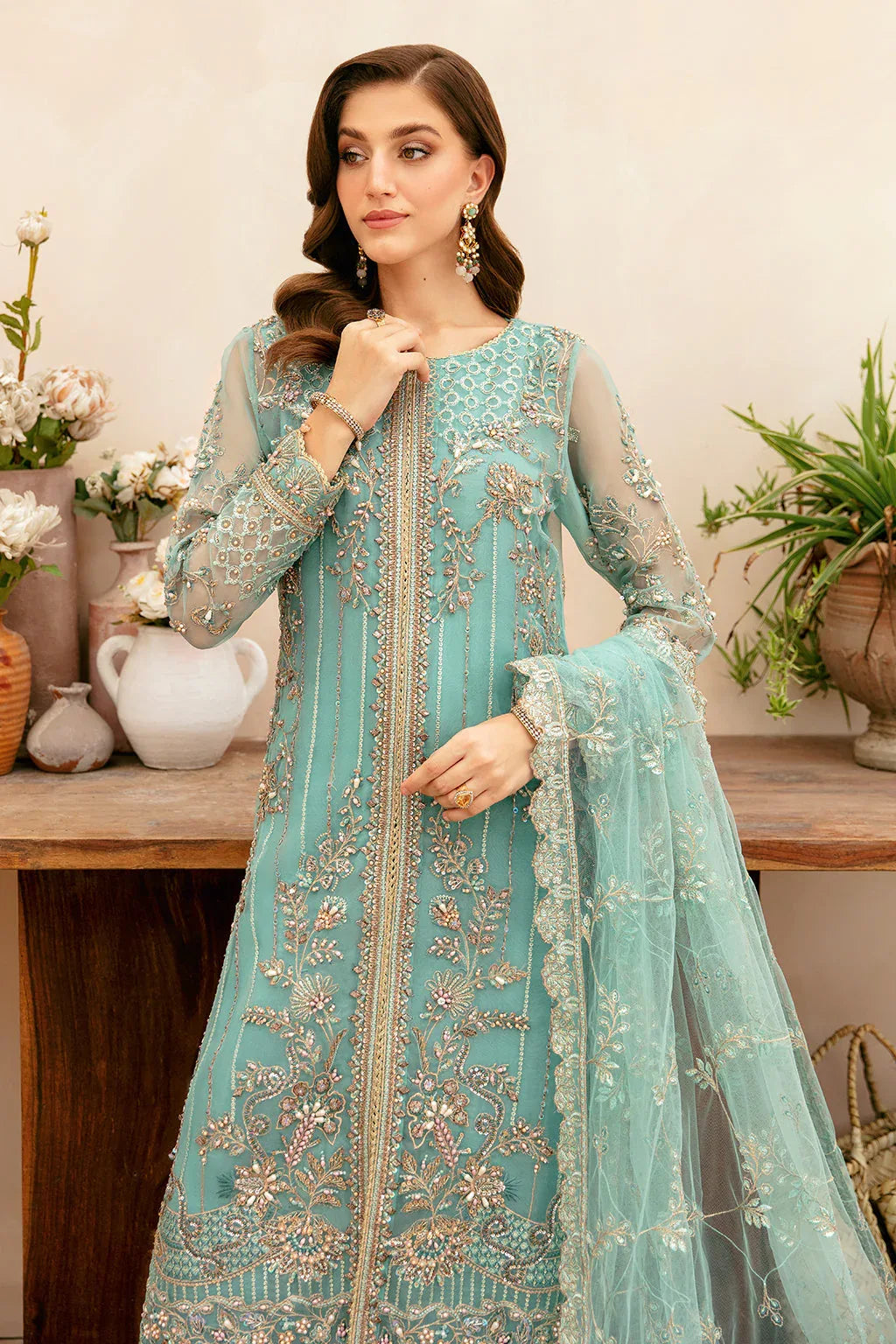 Ramsha | Luxury Wedding Collection | HA-405 - Aqsa Fabrics