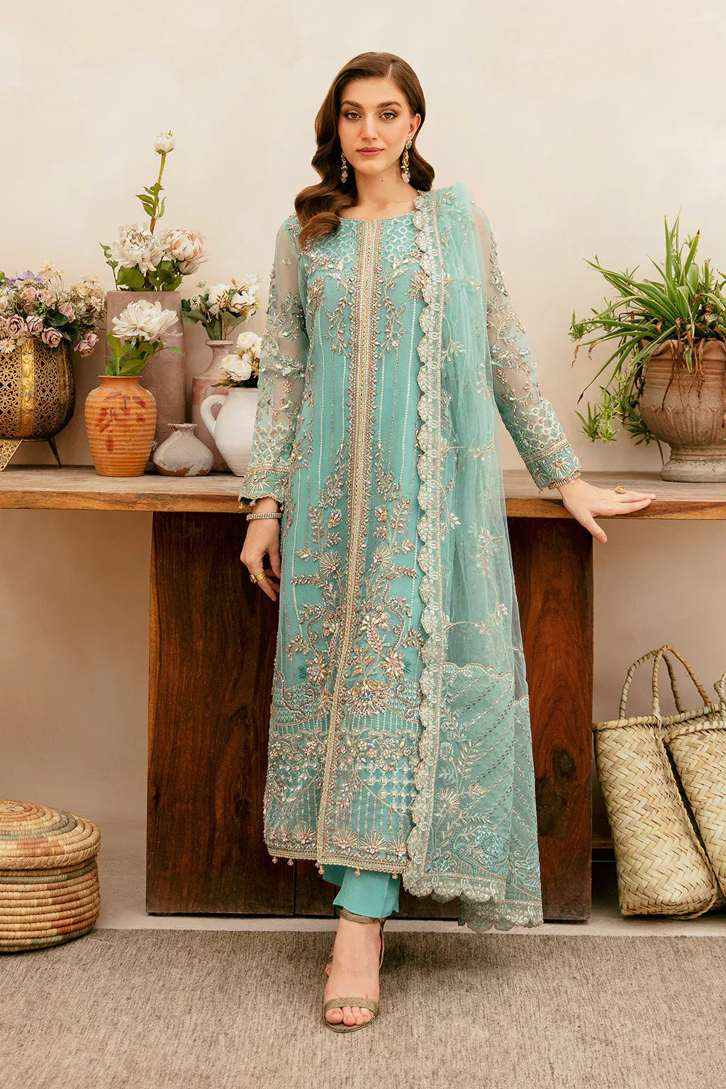 Ramsha | Luxury Wedding Collection | HA-405 - Aqsa Fabrics