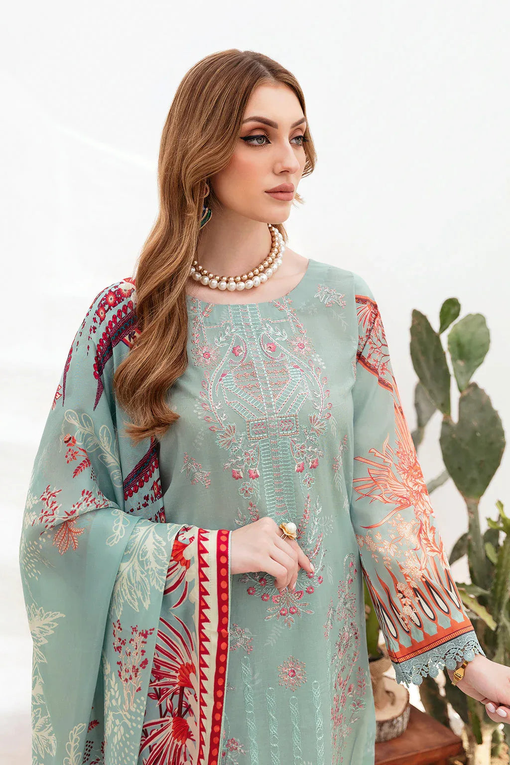 Ramsha | Ghazal Lawn 24 | G-209 - Aqsa Fabrics
