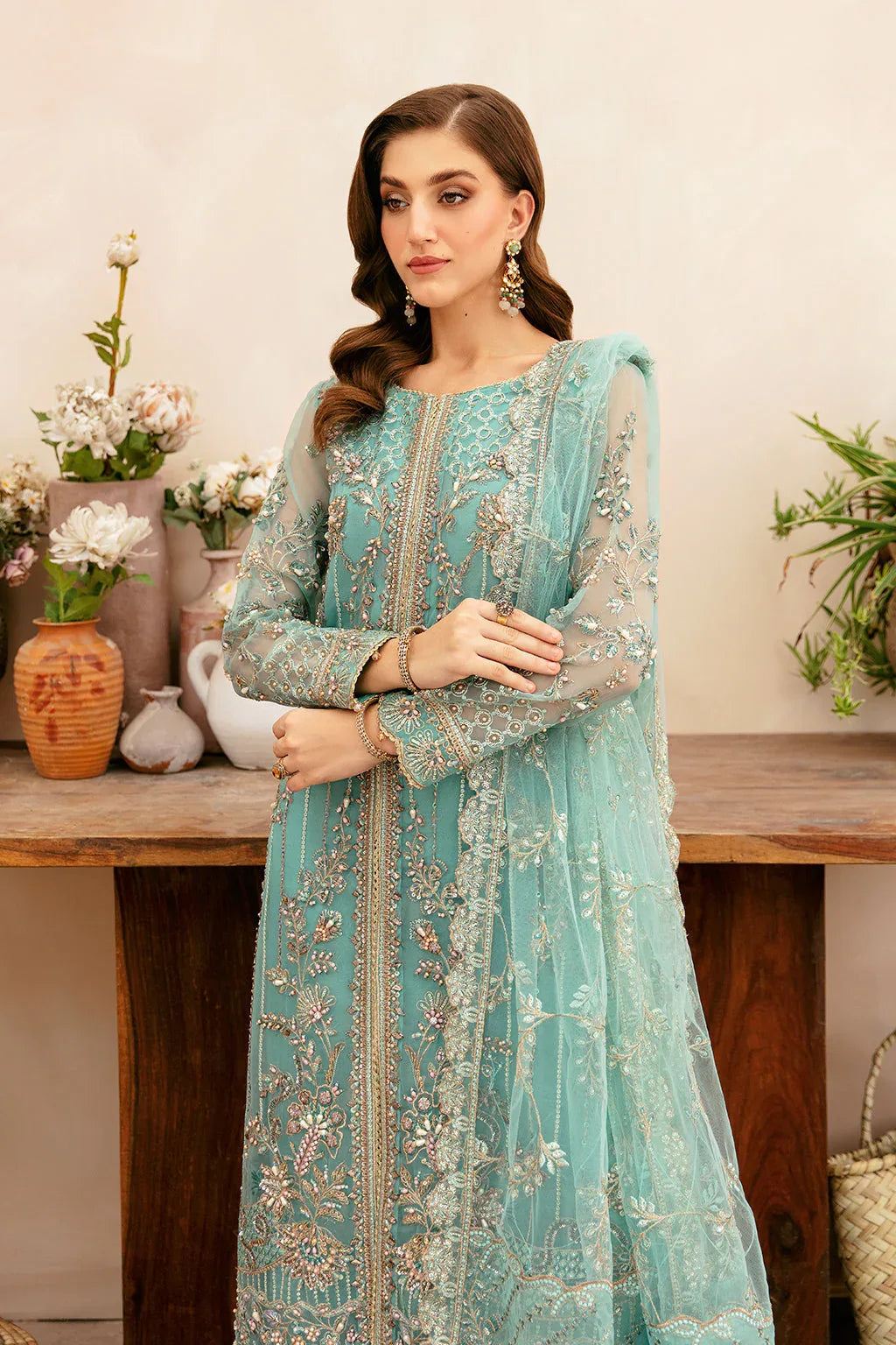 Ramsha | Luxury Wedding Collection | HA-405 - Aqsa Fabrics