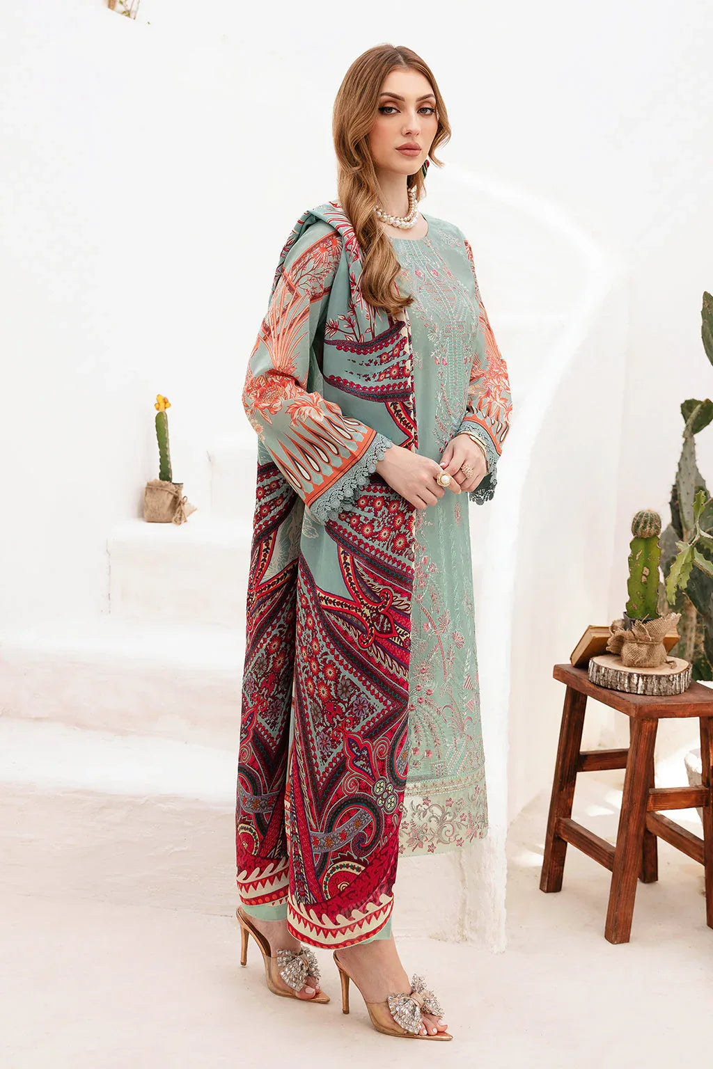 Ramsha | Ghazal Lawn 24 | G-209 - Aqsa Fabrics