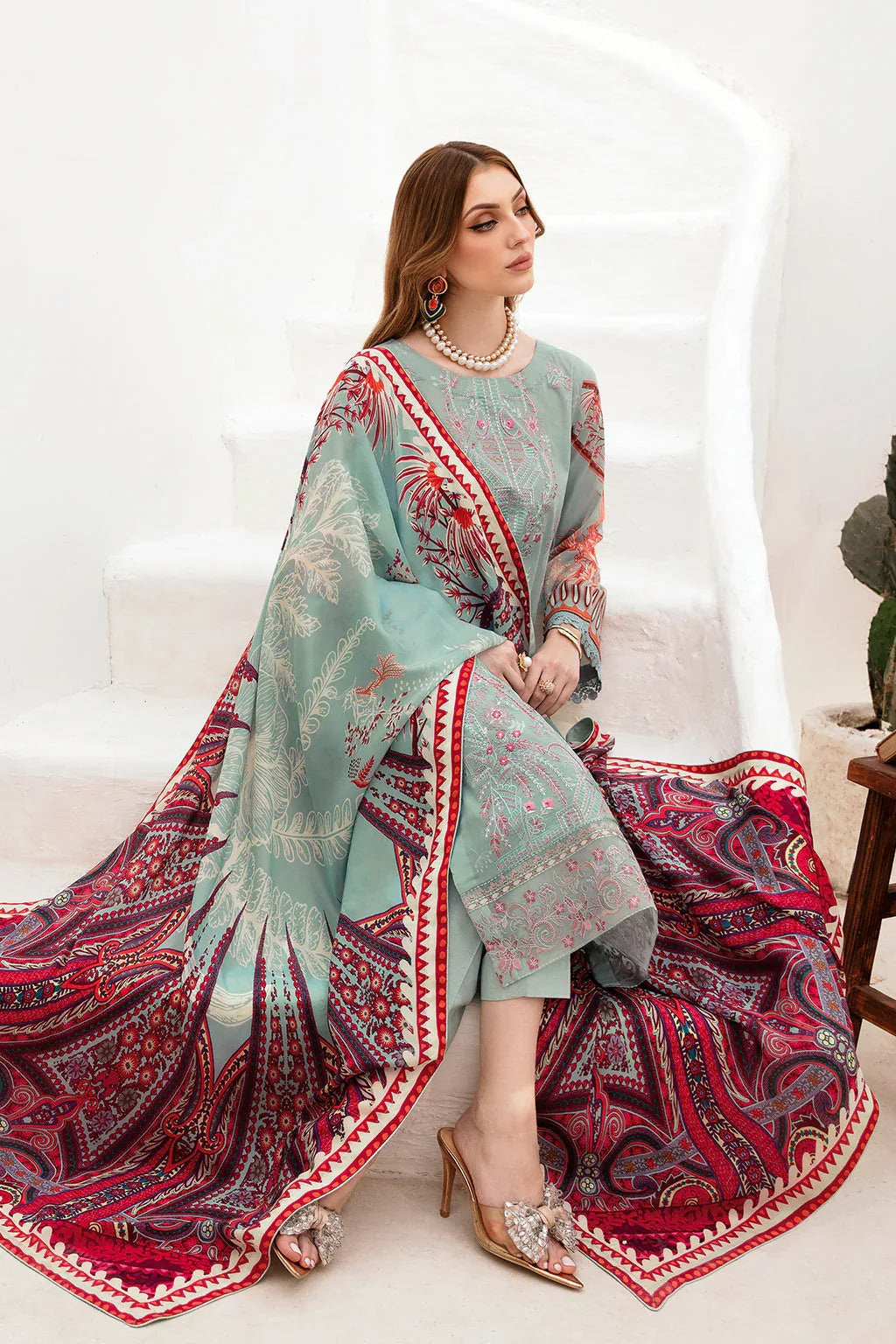 Ramsha | Ghazal Lawn 24 | G-209 - Aqsa Fabrics