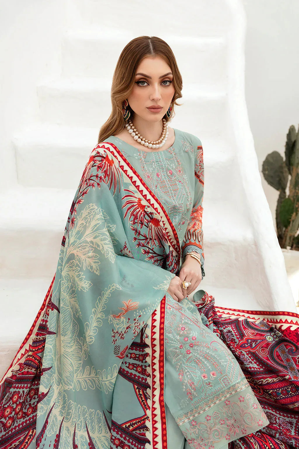 Ramsha | Ghazal Lawn 24 | G-209 - Aqsa Fabrics