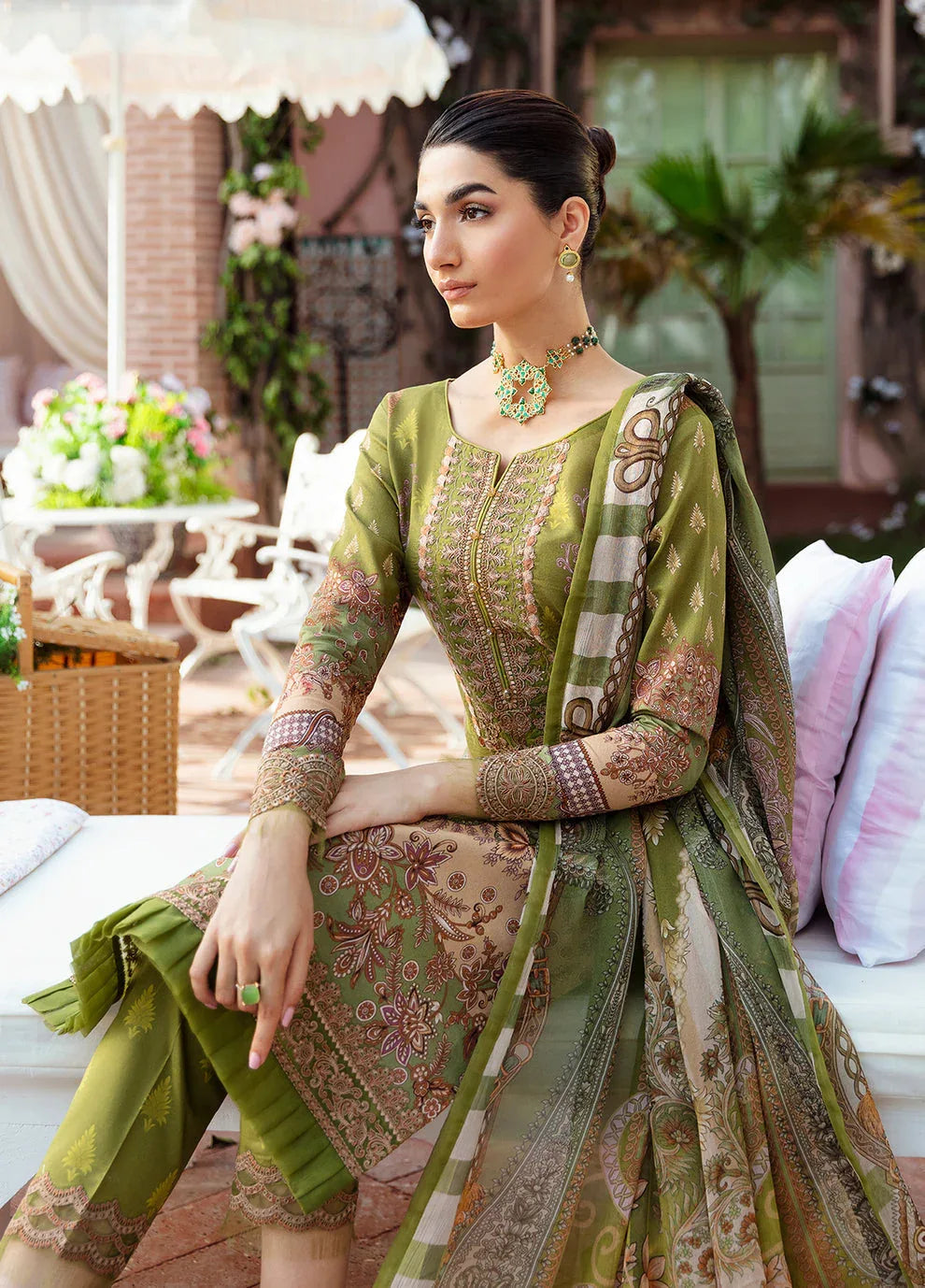 Gulaal | Summer Glow Lawn 24 | ALICIA (GL-L-24V3-04) - Aqsa Fabrics