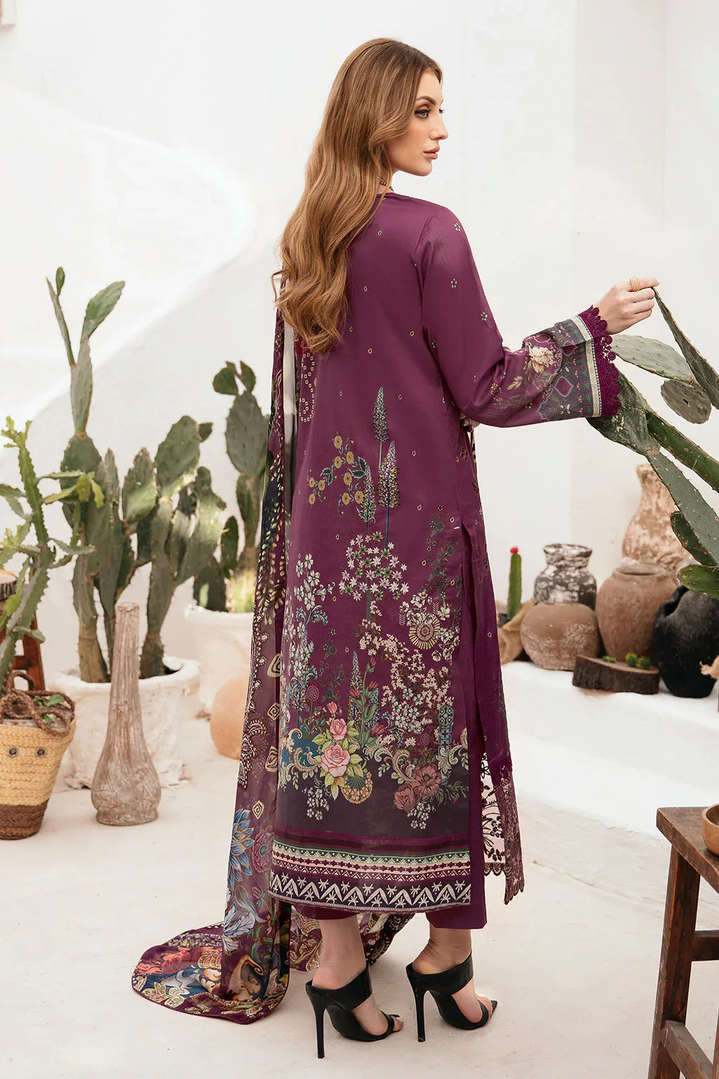 Ramsha | Ghazal Lawn 24 | G-205 - Aqsa Fabrics
