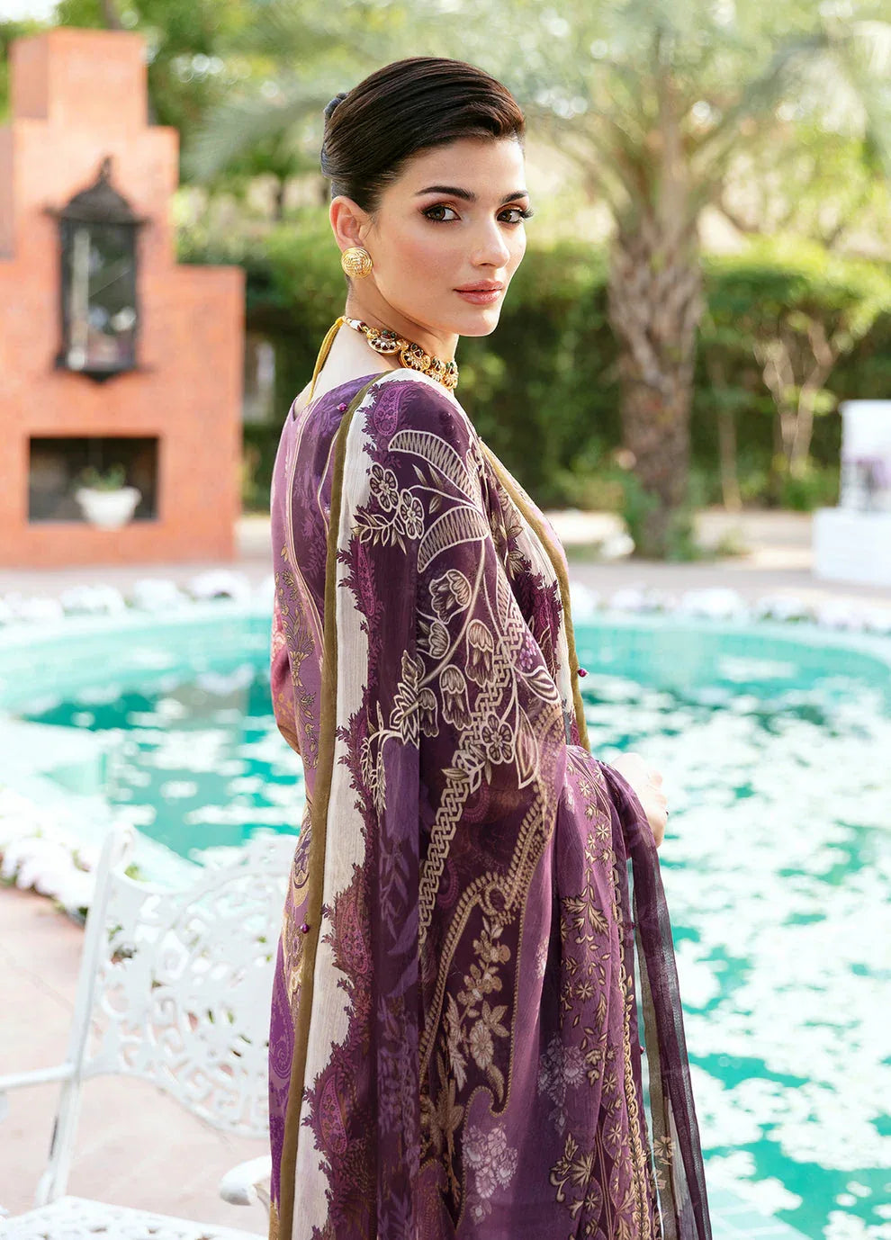 Gulaal | Summer Glow Lawn 24 | ESMERAY (GL-L-24V3-03) - Aqsa Fabrics