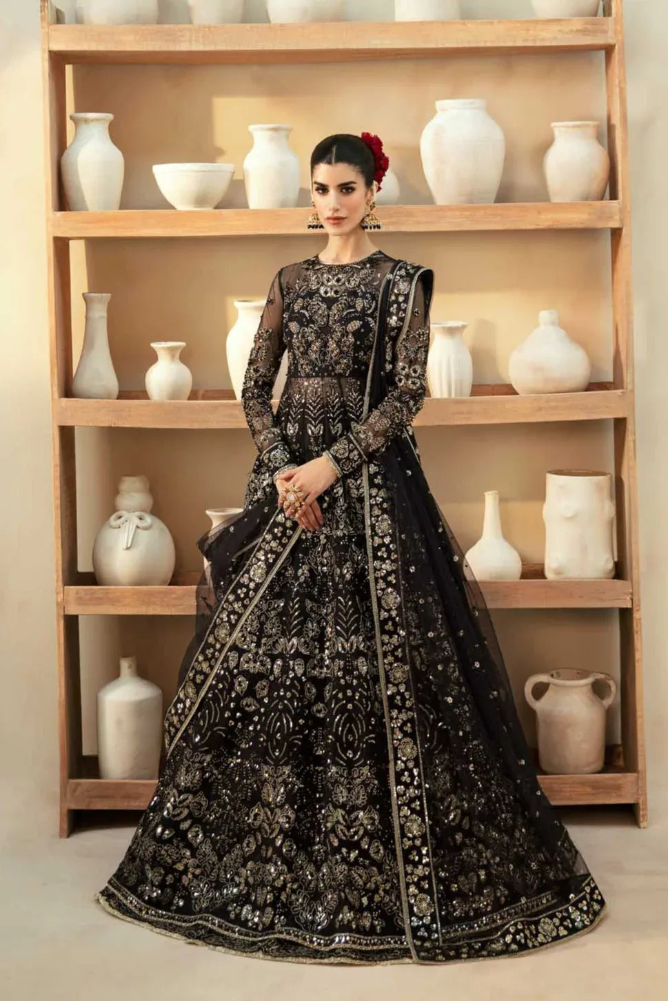 Akbar Aslam | Deewani Wedding Formals | Cinder - Aqsa Fabrics