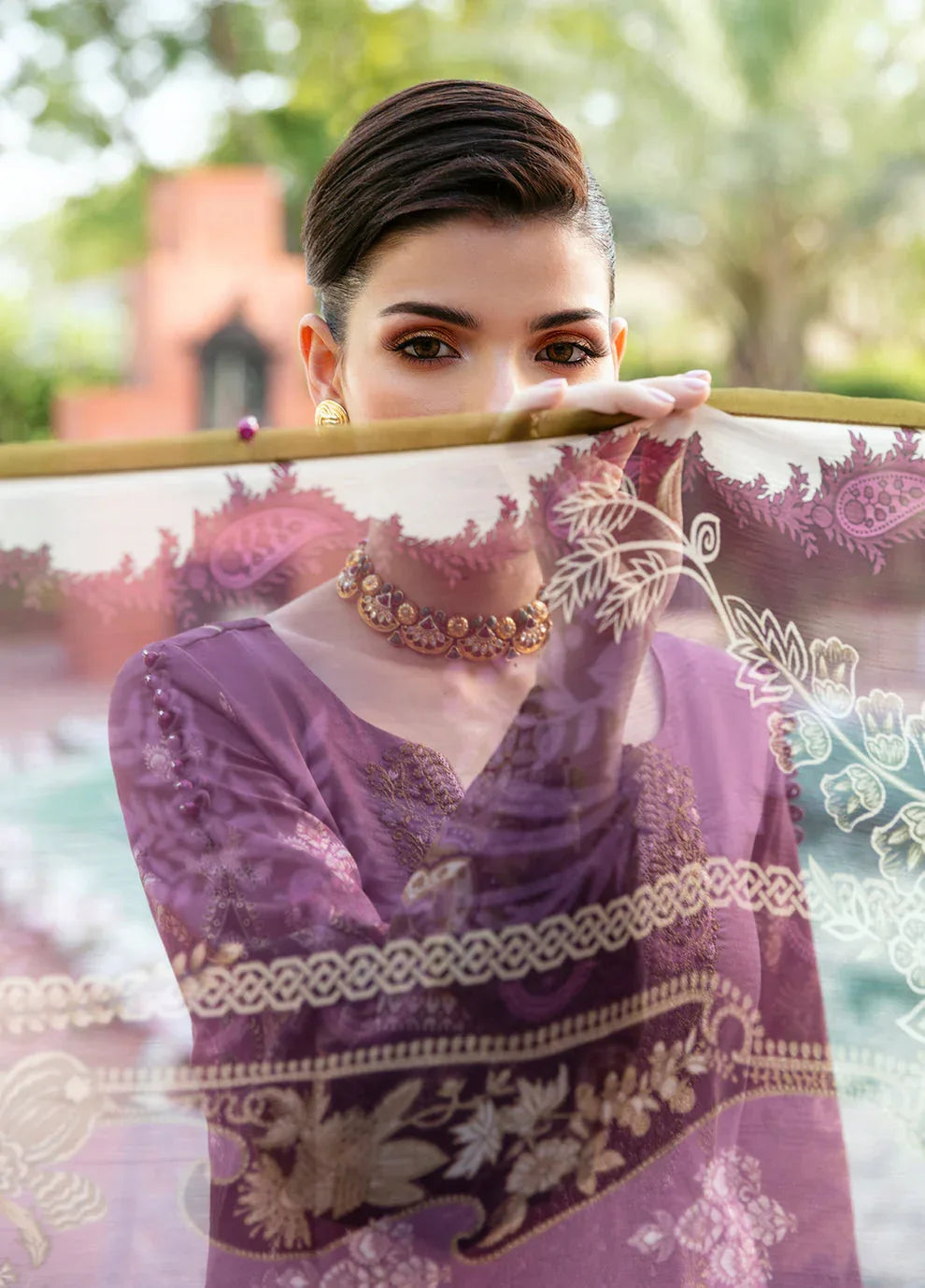Gulaal | Summer Glow Lawn 24 | ESMERAY (GL-L-24V3-03) - Aqsa Fabrics