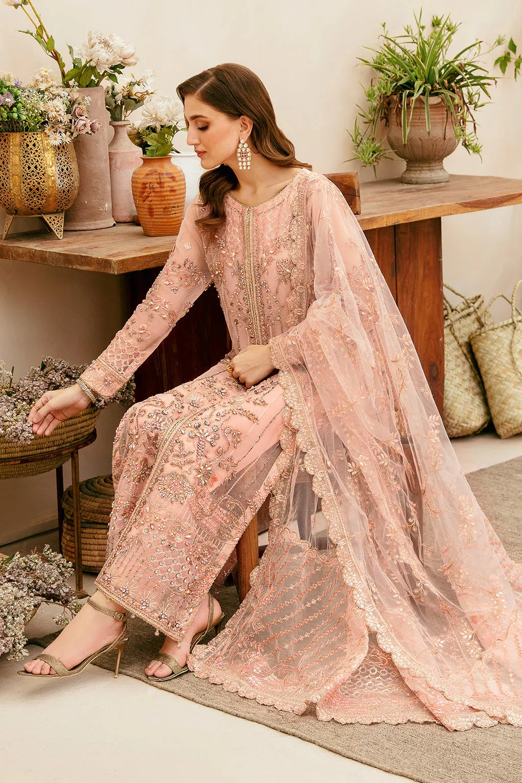 Ramsha | Luxury Wedding Collection | HB-405 - Aqsa Fabrics