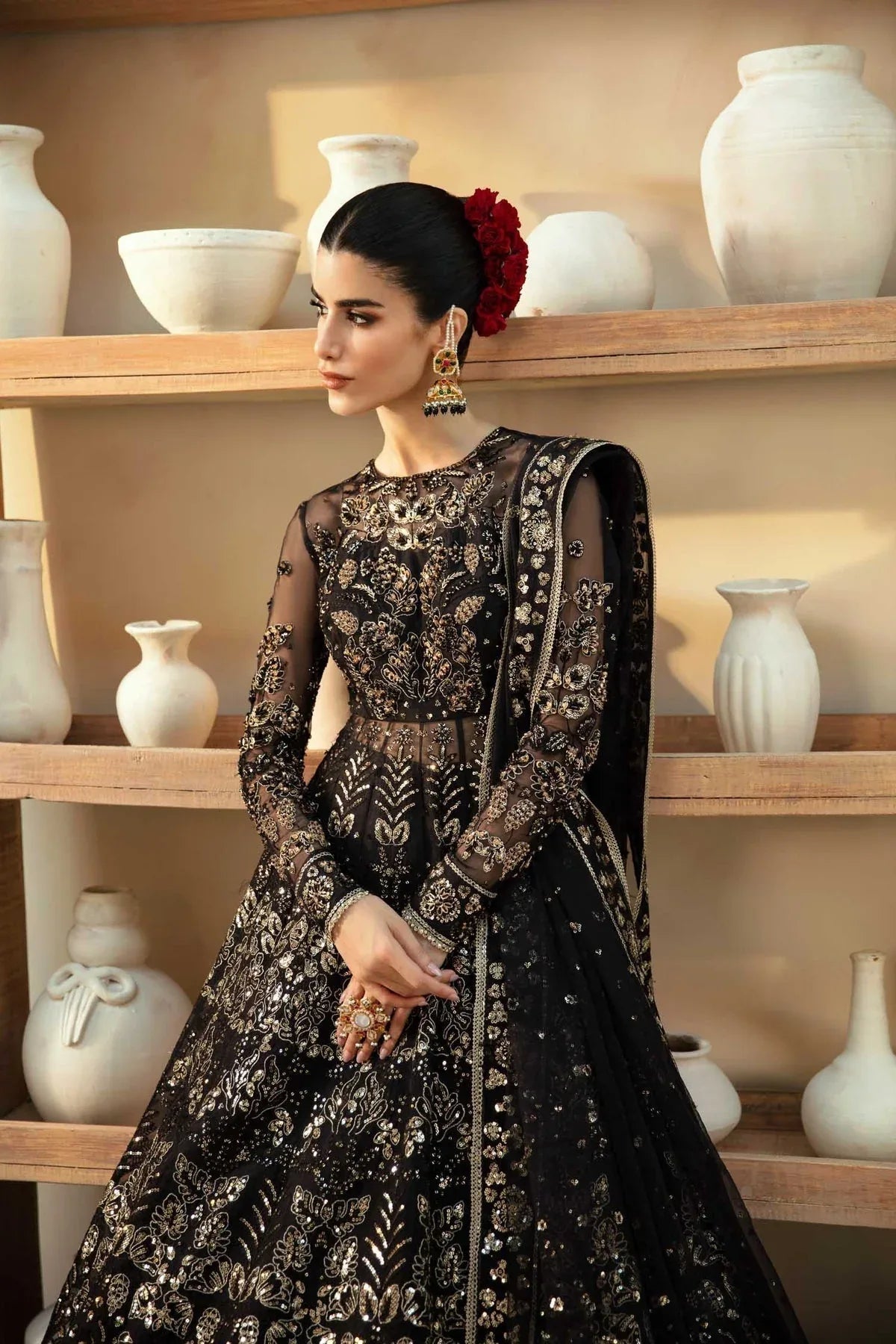 Akbar Aslam | Deewani Wedding Formals | Cinder - Aqsa Fabrics