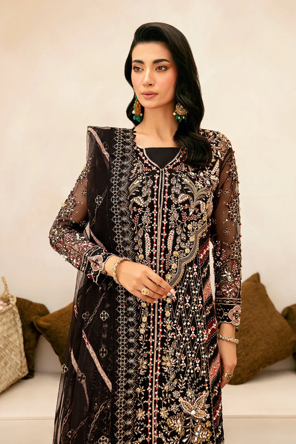 Ramsha | Luxury Wedding Collection | HA-402 - Aqsa Fabrics